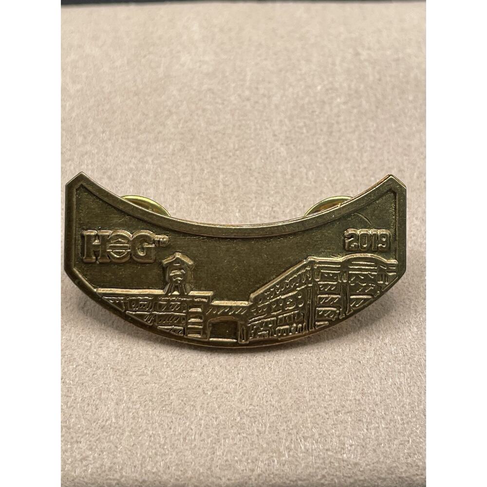 2019 HOG Harley Davidson Owners Group Pin Rocker Badge‎ Wings HD Metal